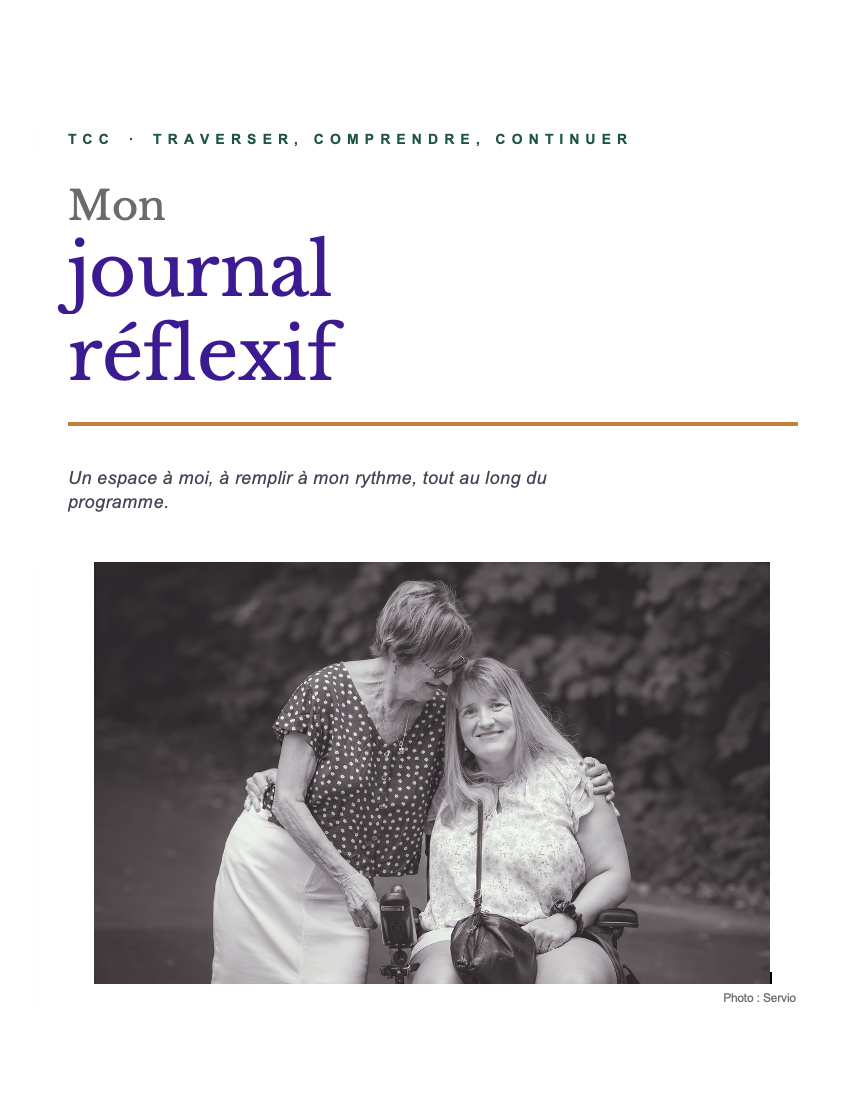 Aperçu d'une page du journal réflexif